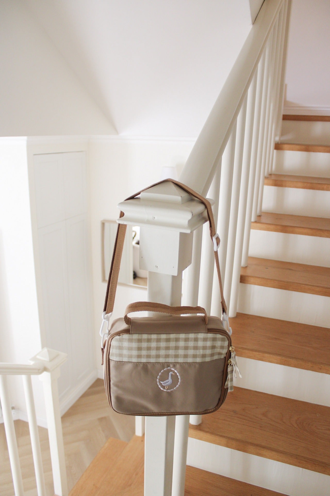 borsa termica miliblum tessuto beige