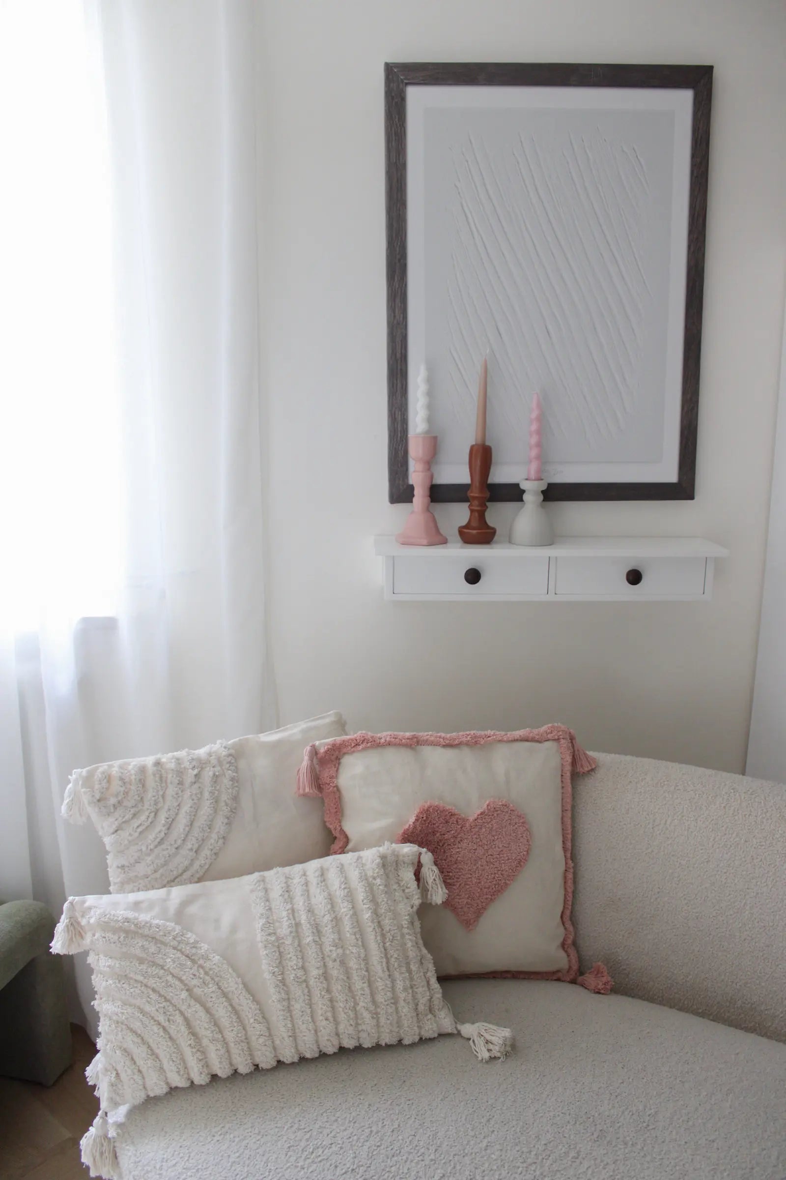 candelabri decorativi miliblum in ceramica con federe decorative miliblum arco di luce e soft dreams