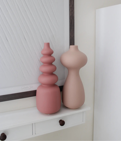 vasi terra di rose miliblum linee morbide e armoniose in ceramica