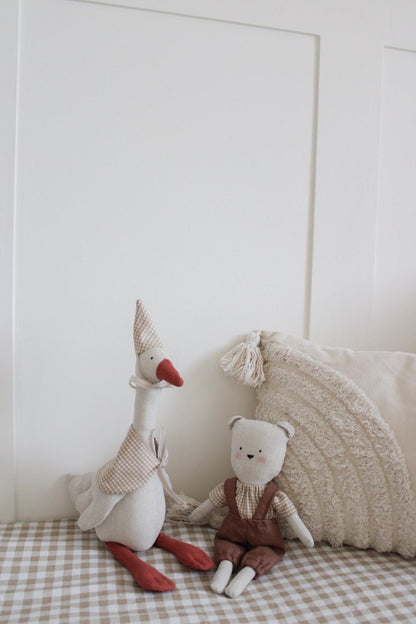 milly e lou pupazzi miliblum artigianali oca e orso
